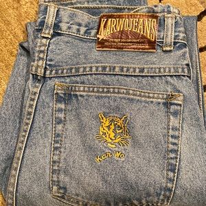 ~Karwo Jeans~ Vintage High Rise Light Wash Straight Jeans